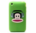 Capa Silicone Verde Iphone 3